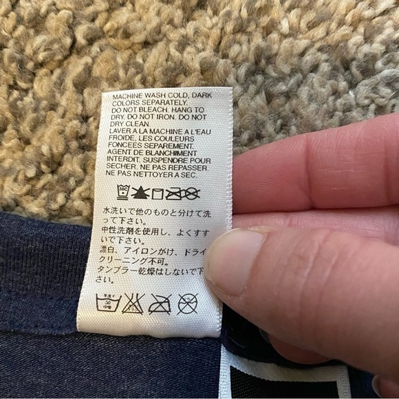 The North Face Casual Drawstring Shorts Navy Blue Sz Large - Picture 6 of 7